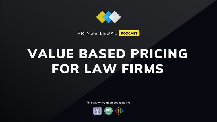 Value based pricing for law firms with Keith Maziarek