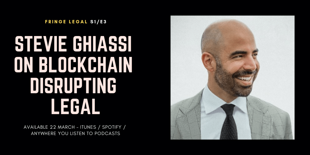 Stevie Ghiassi on Blockchain Disrupting Legal