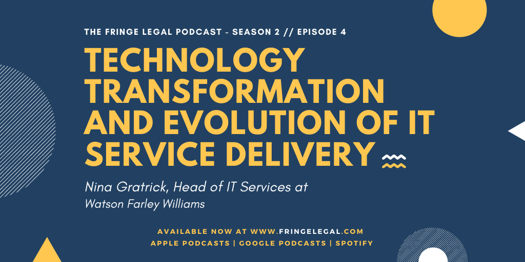 Nina Gratrick on Technology Transformation and Evolution of IT Service Delivery