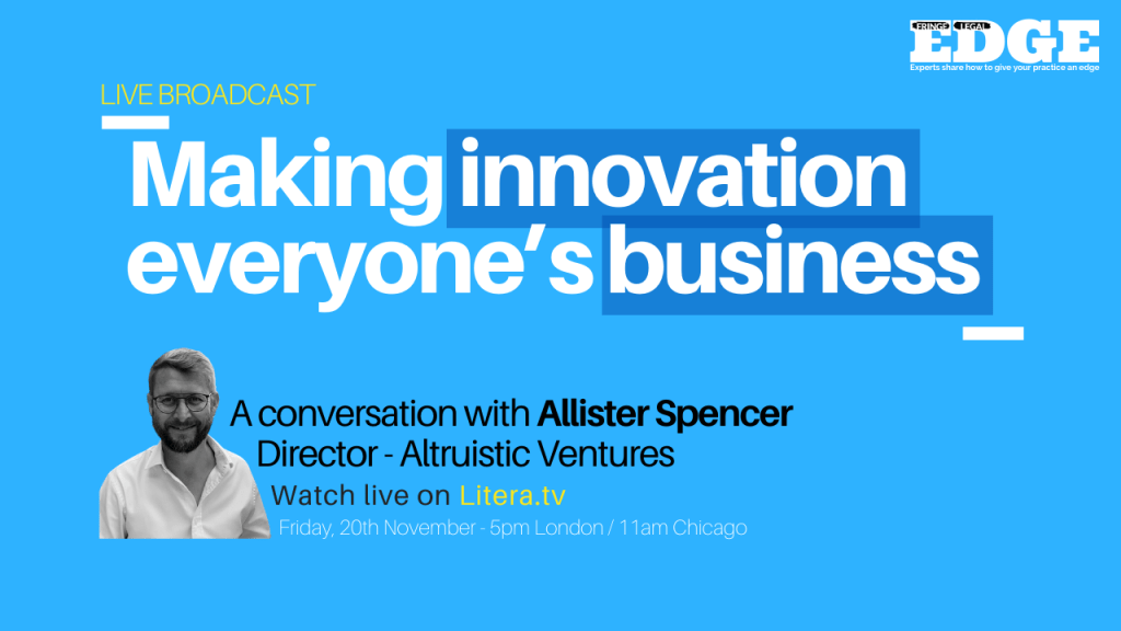 Making innovation everyone’s business with Allister Spencer